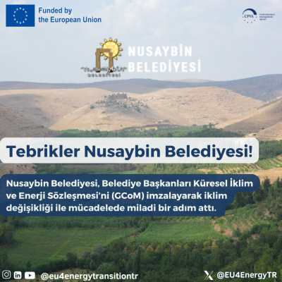 Nusaybin signs the Global Covenant of Mayors for Climate & Energy!